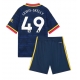 Arsenal Myles Lewis-Skelly #49 Replike Gostujuci Dres za djecu 2026-27 Kratak Rukav (+ Kratke hlače)
